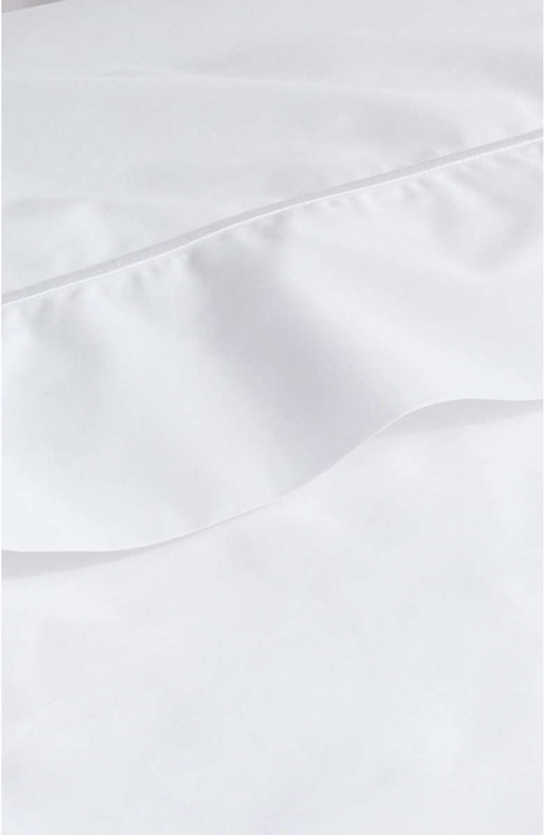 Ela Lane USA Heirloom Organic Percale Sheet Set, Alternate, color, White