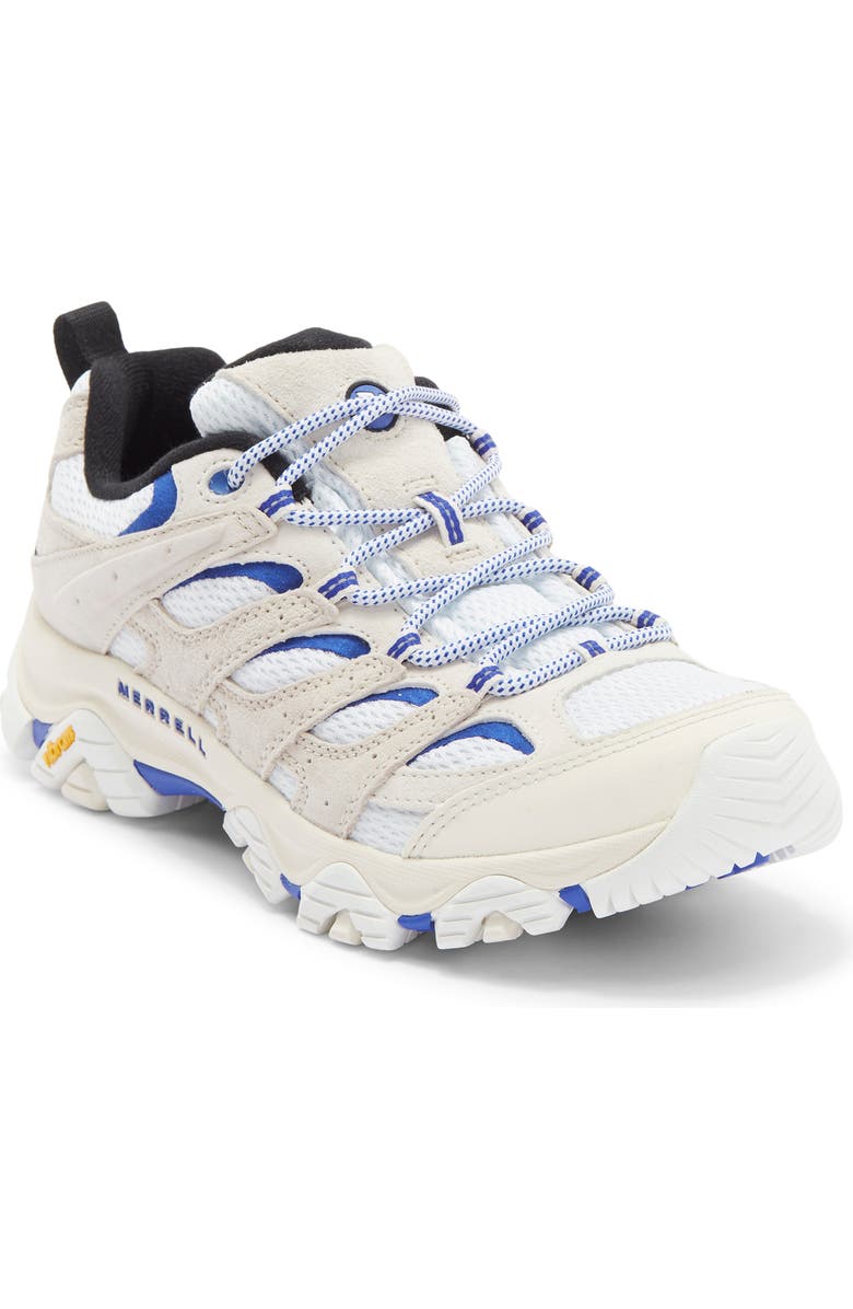 Merrell Moab 3 Hiking Shoe, Main, color, White/ Sapphire