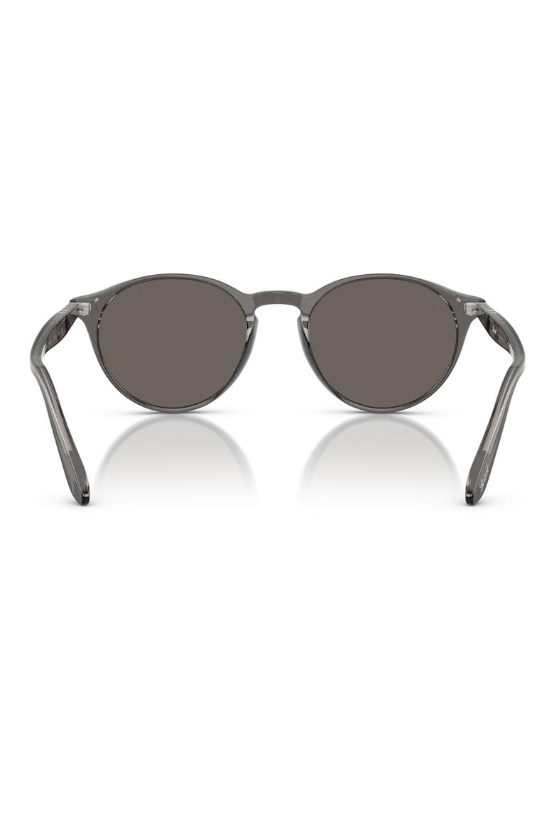 50mm Phantos Sunglasses, Alternate, color, COLD GREY TRANSP / DARK GREY