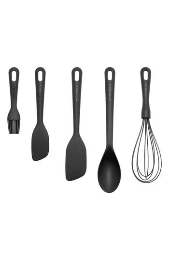 Henckels Cutlery 5-piece Silicone Baking Set In Black