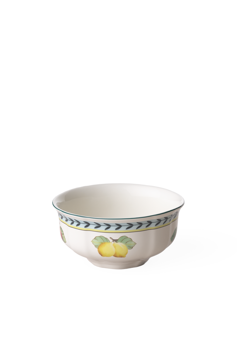 French Garden Fleurence Bowl, Main, color, white