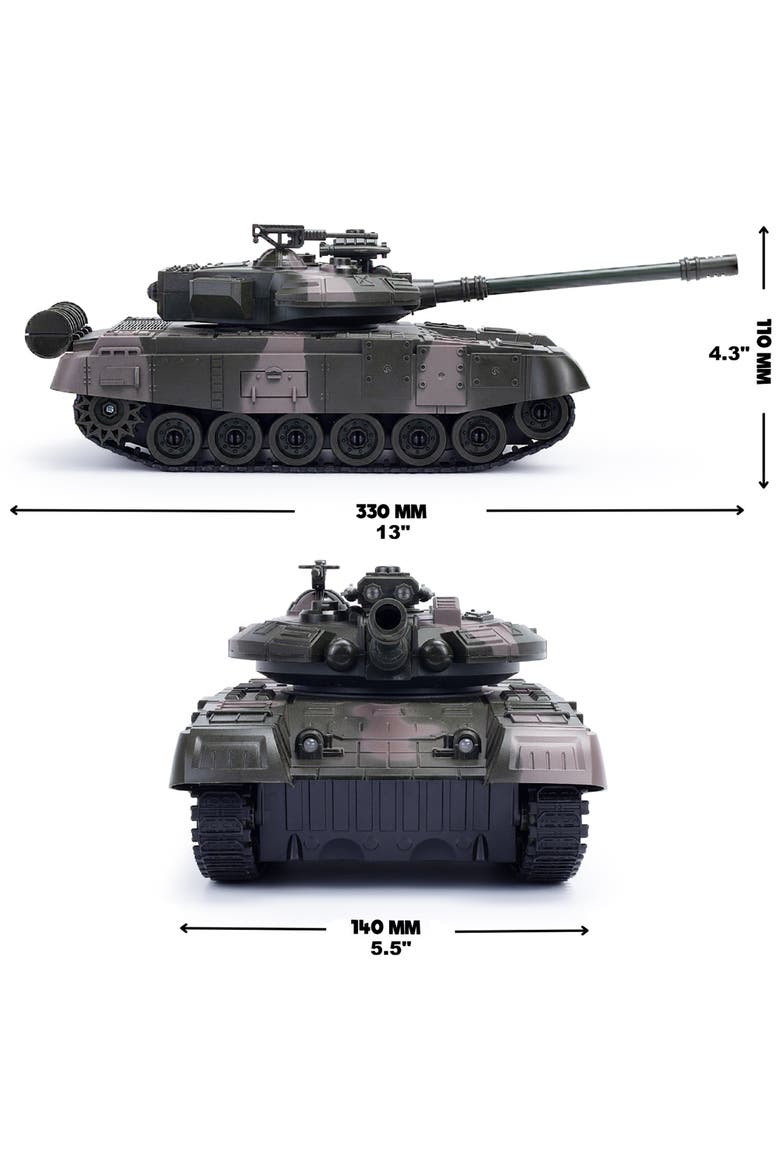 Battle Tank  1/20 Scale Remote Control Vehicle, Alternate, color, Multicolored