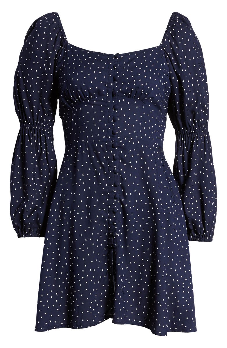 Angie Cinch Long Sleeve Minidress, Alternate, color, 