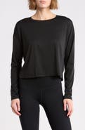 Z by Zella Key Element Long Sleeve Crop T-Shirt