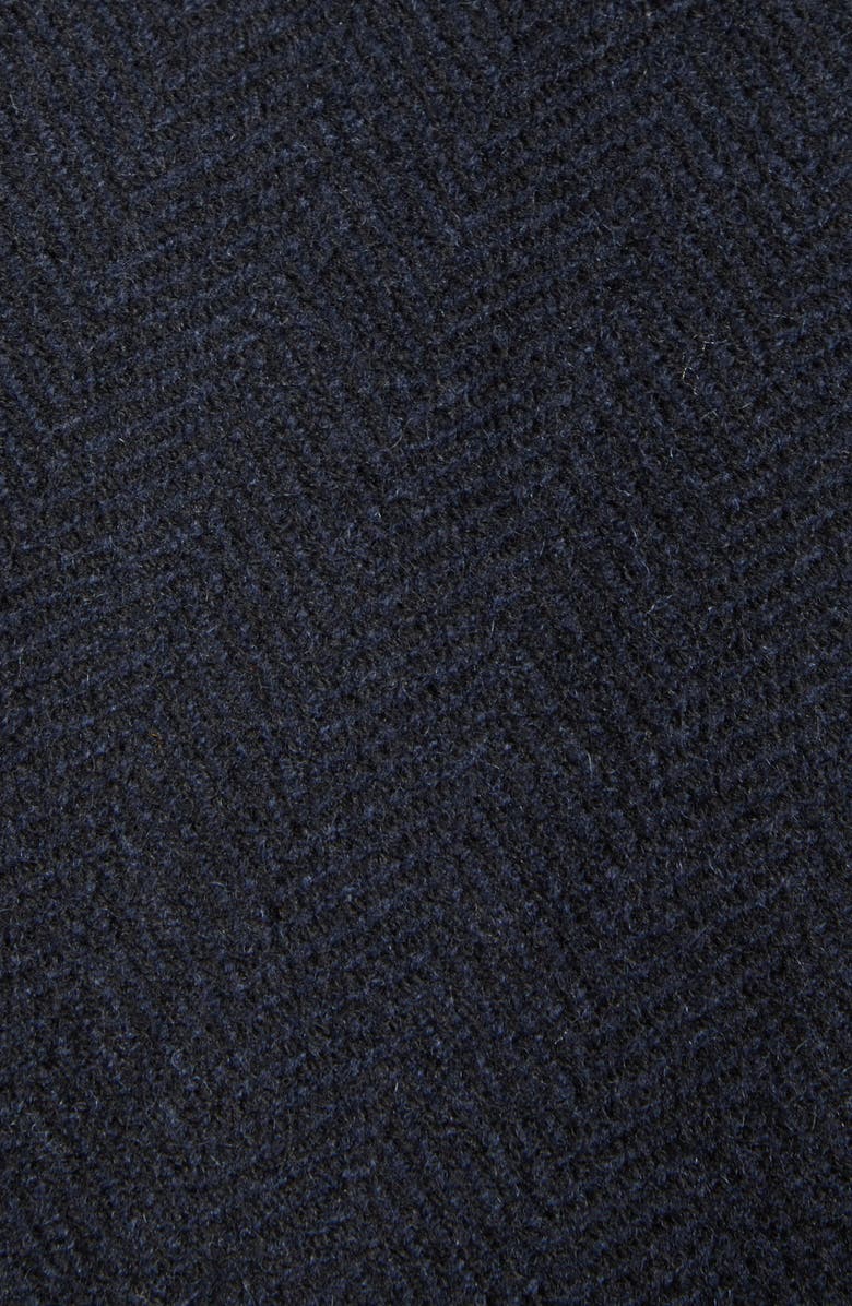 Off-White Andre Walker x Off-White Long Belted Wool Hoodie, Alternate, color,