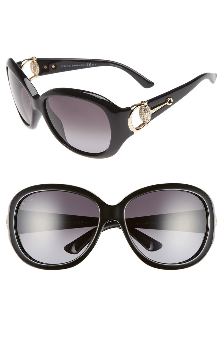 Gucci 59mm Oversized Sunglasses, Main, color, 