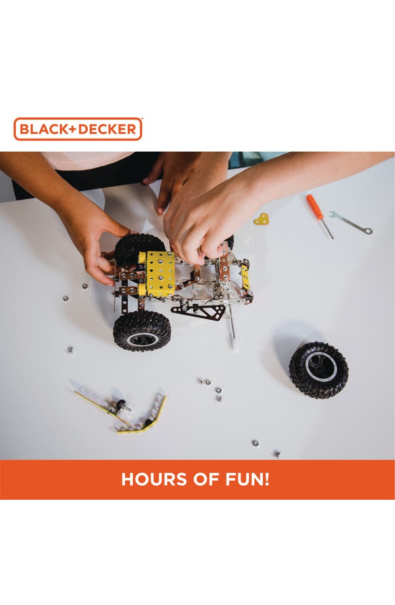 Black + Decker Constructor Dump Truck- 245 pcs, Alternate, color, Multi Color