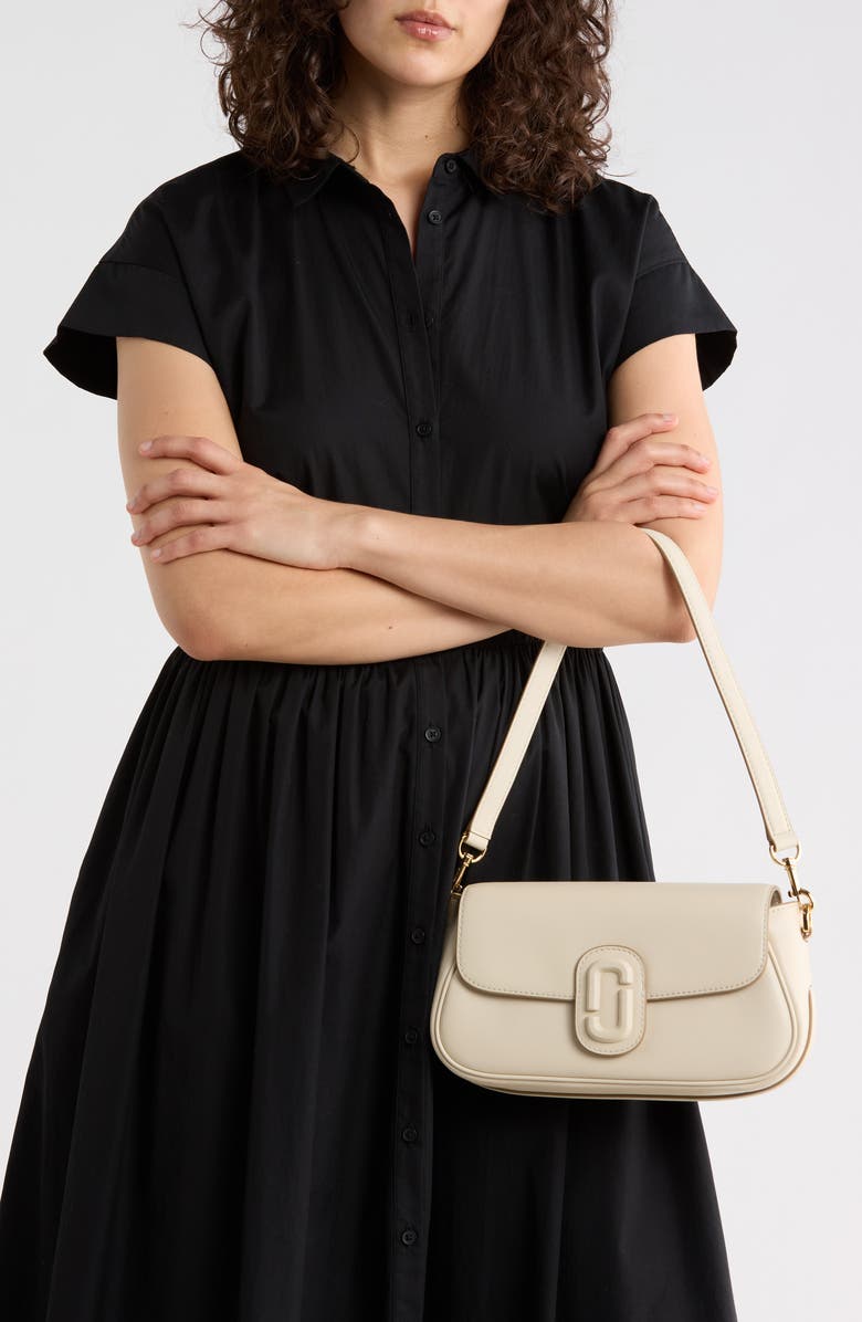 Marc Jacobs The Large Clover Shoulder Bag, Alternate, color, Cloud White