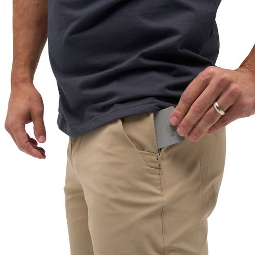 Shop Nomatic The Outset Classic Pant In Khaki