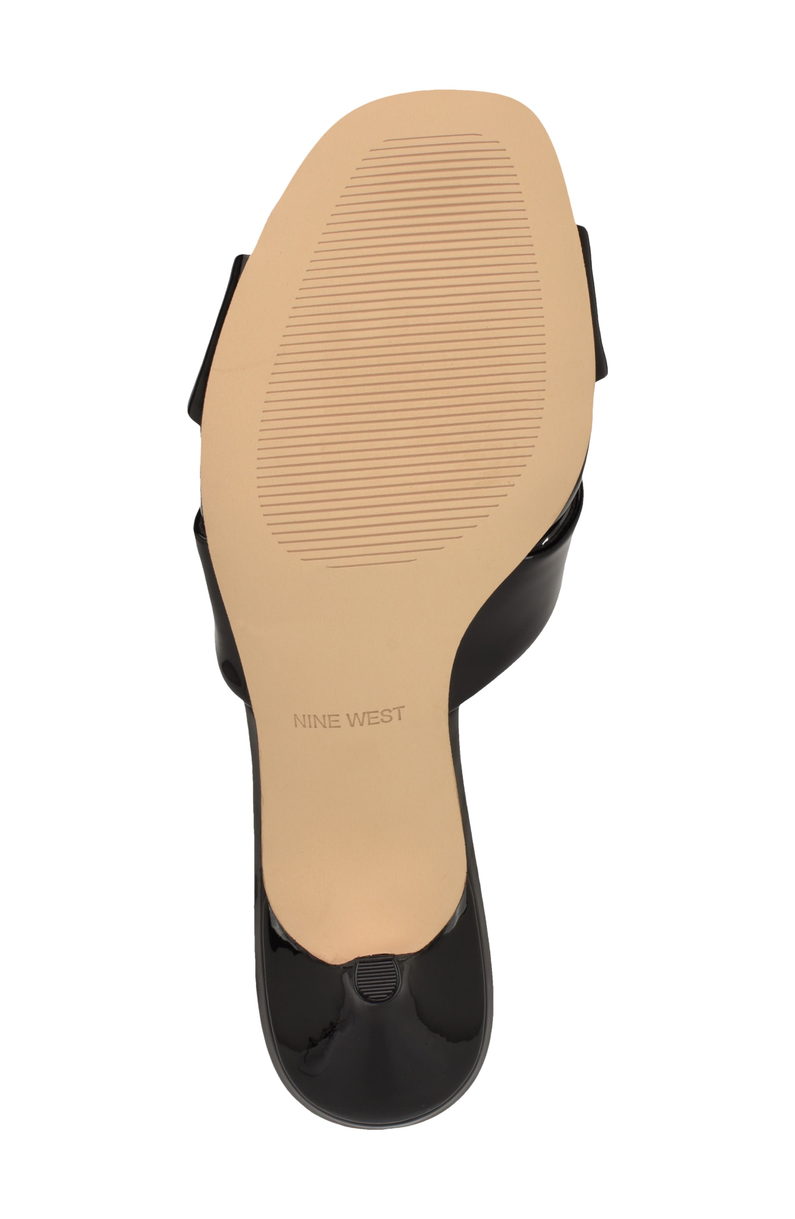 Nine West Merlana Kitten Heel Sandal, Alternate, color, Black