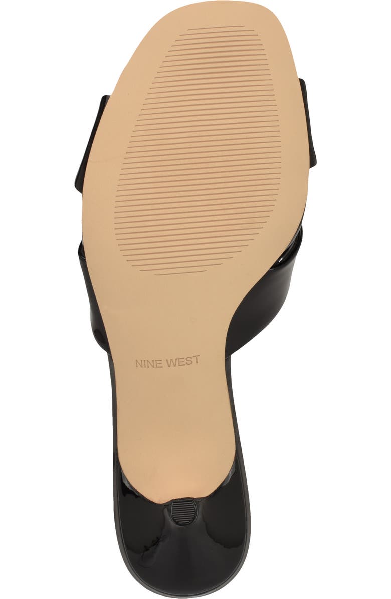 Nine West Merlana Kitten Heel Sandal, Alternate, color, Black