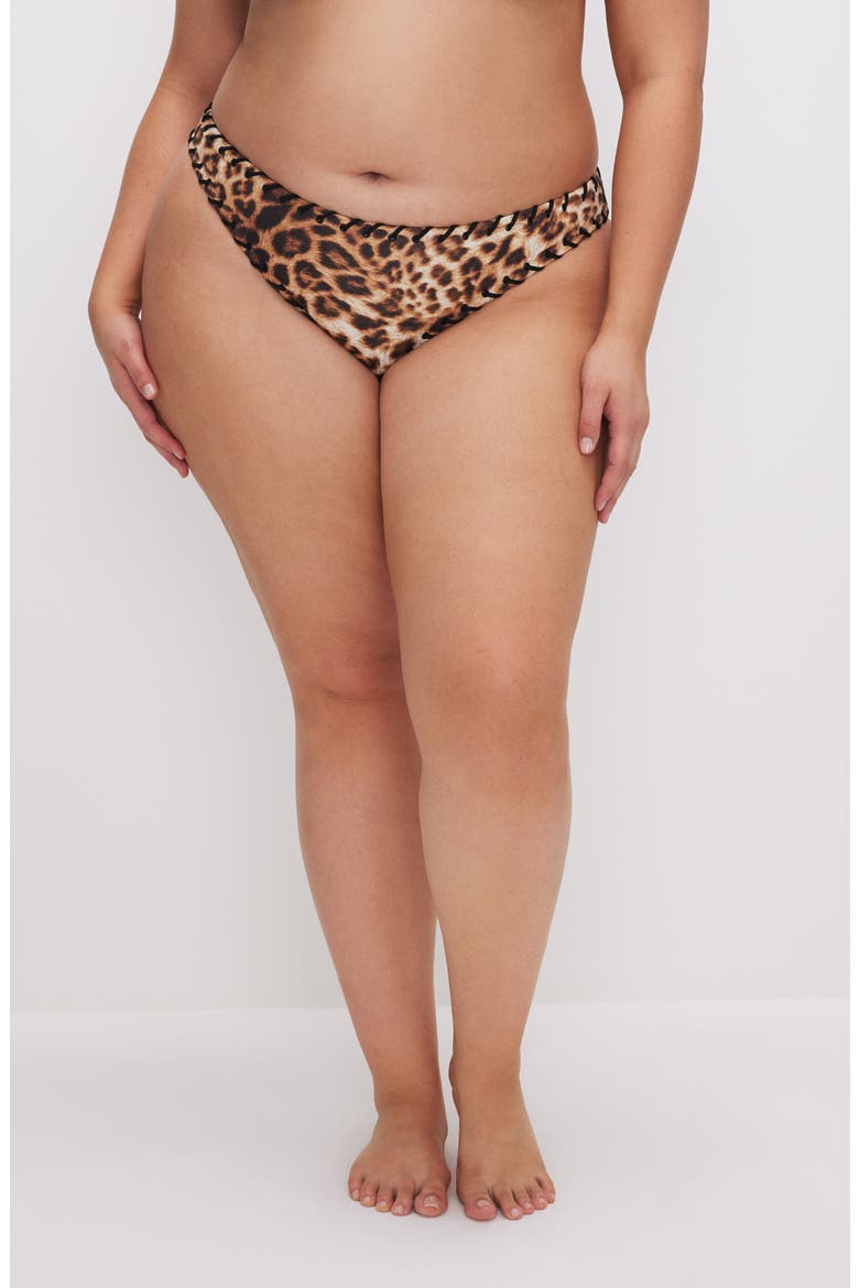 Whip Stitch Bikini Bottoms, Alternate, color, FIERCE LEOPARD001