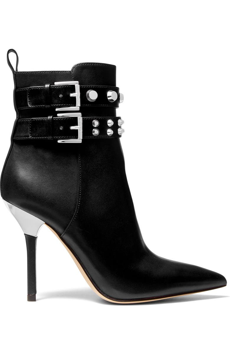 MICHAEL Michael Kors Amal Pointed Toe Buckle Bootie, Alternate, color,
