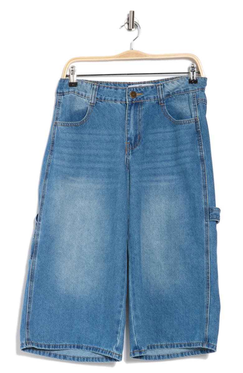 FLYING ANGEL Baggy Carpenter Capri Jeans, Alternate, color, 