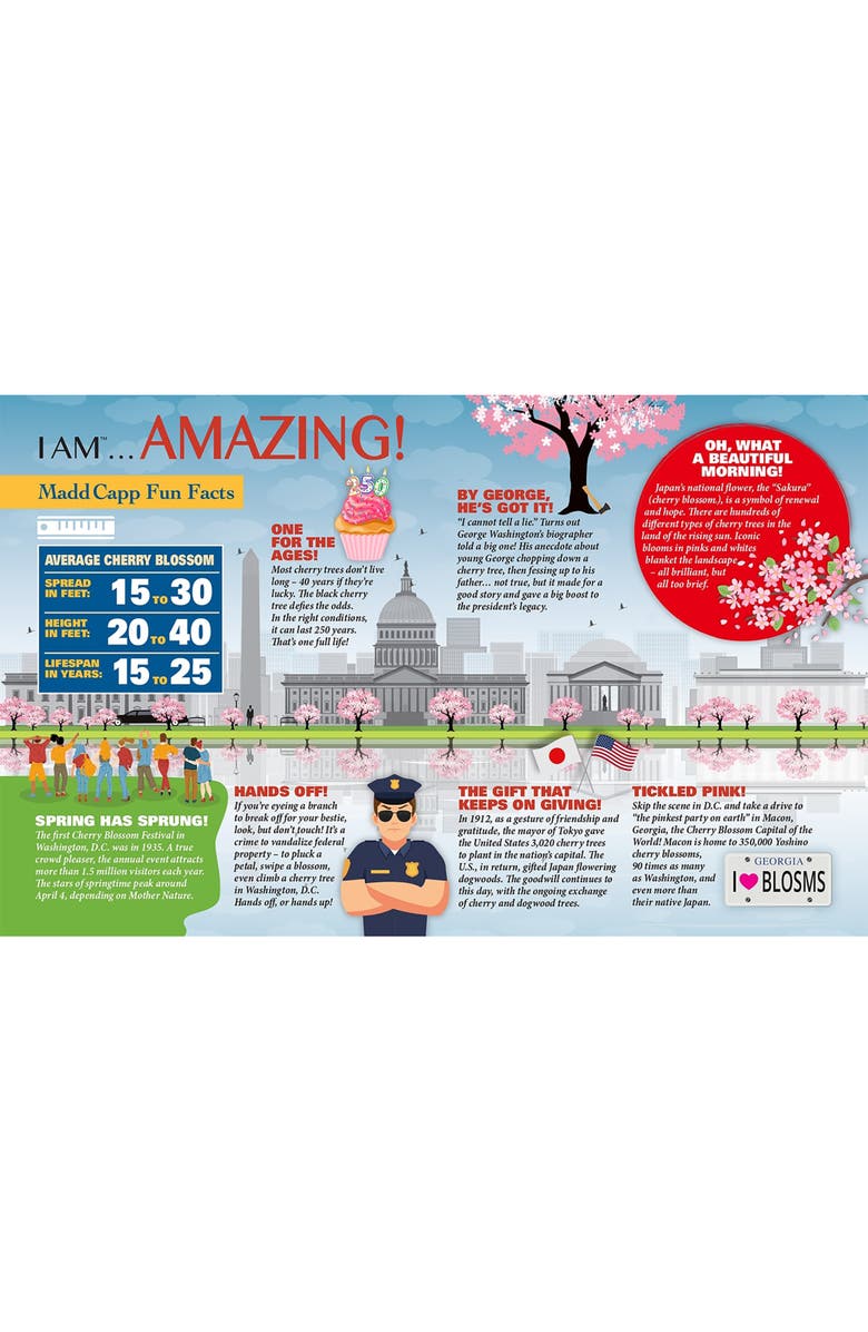 Madd Capp I Am Cherry Blossom Puzzle, 1000 Pieces, Alternate, color, Multicolored