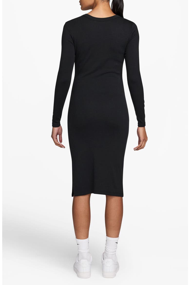 nike sportswear long sleeve dress Nike | Dresses | Nike Long Sleeve Black Mini Dress