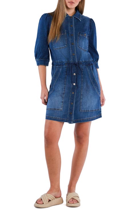Denim Utility Dress