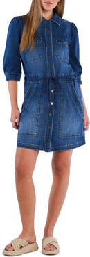 Wash Lab Denim Denim Utility Dress
