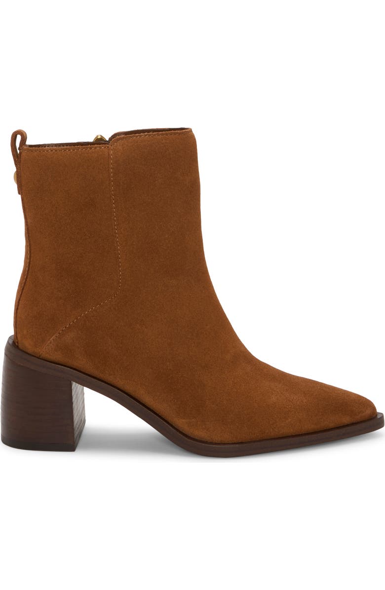 Vince Camuto Lorelai Pointed Toe Bootie, Alternate, color, Burnt Sugar Verona