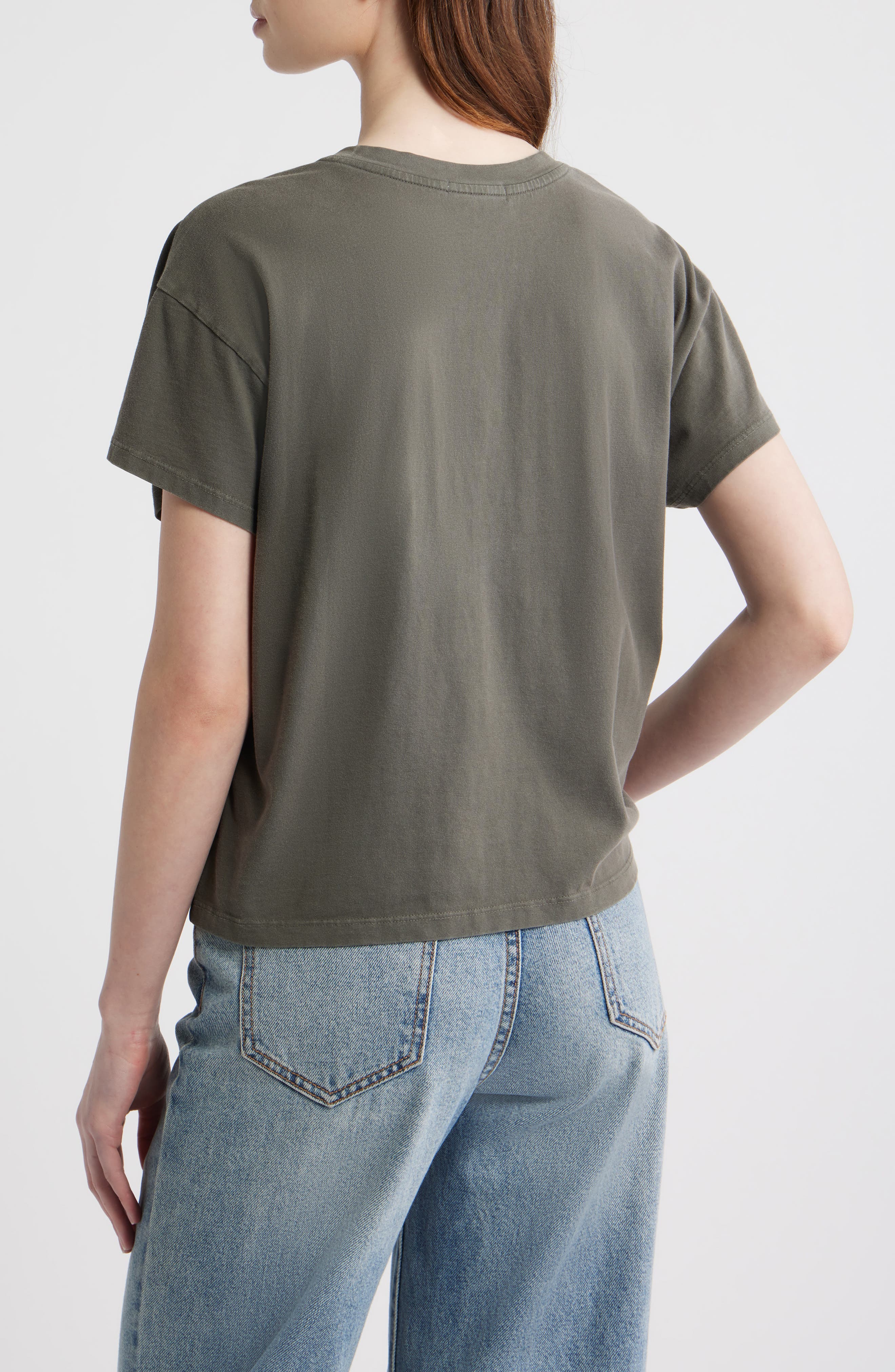 Kelly Washed Boxy Cotton T-Shirt - image 2