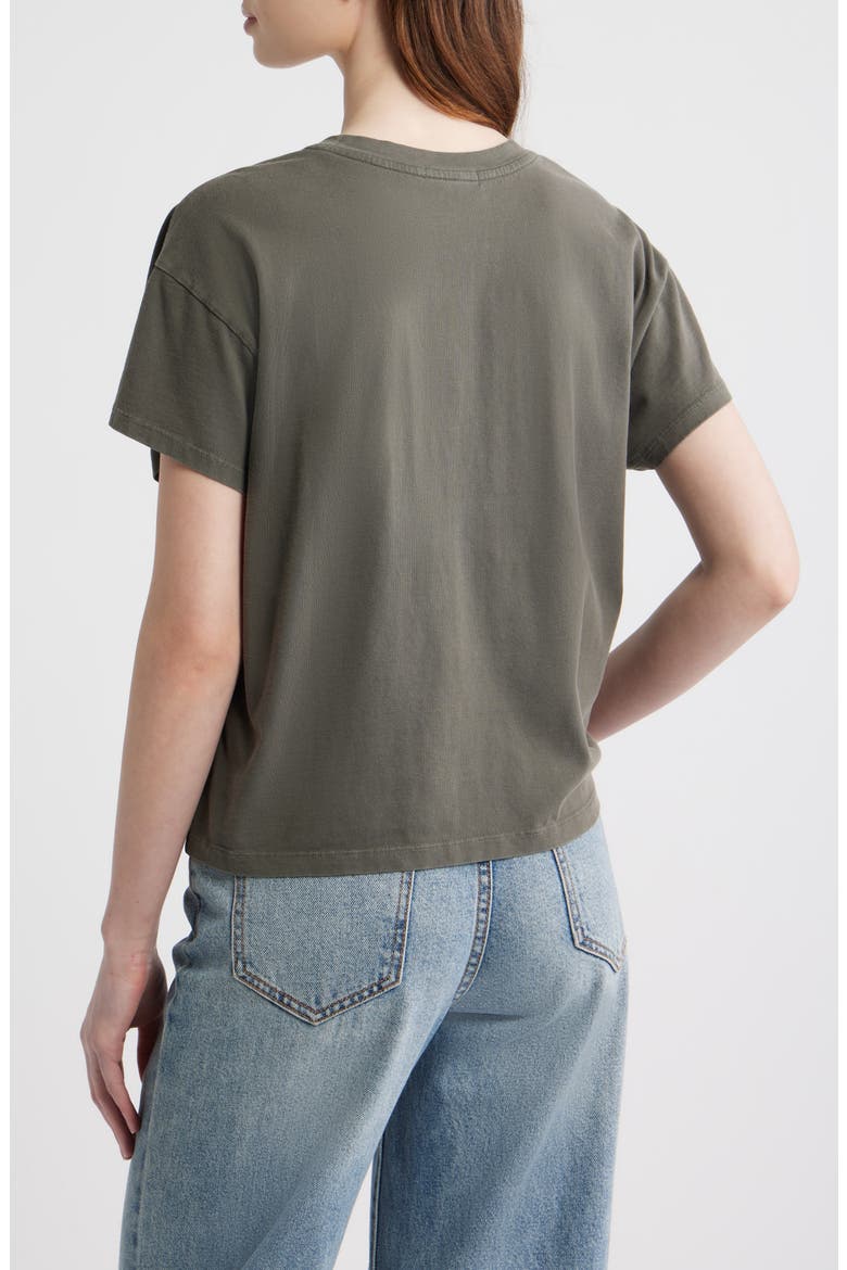 Kelly Washed Boxy Cotton T-Shirt, Alternate, color, SLATE