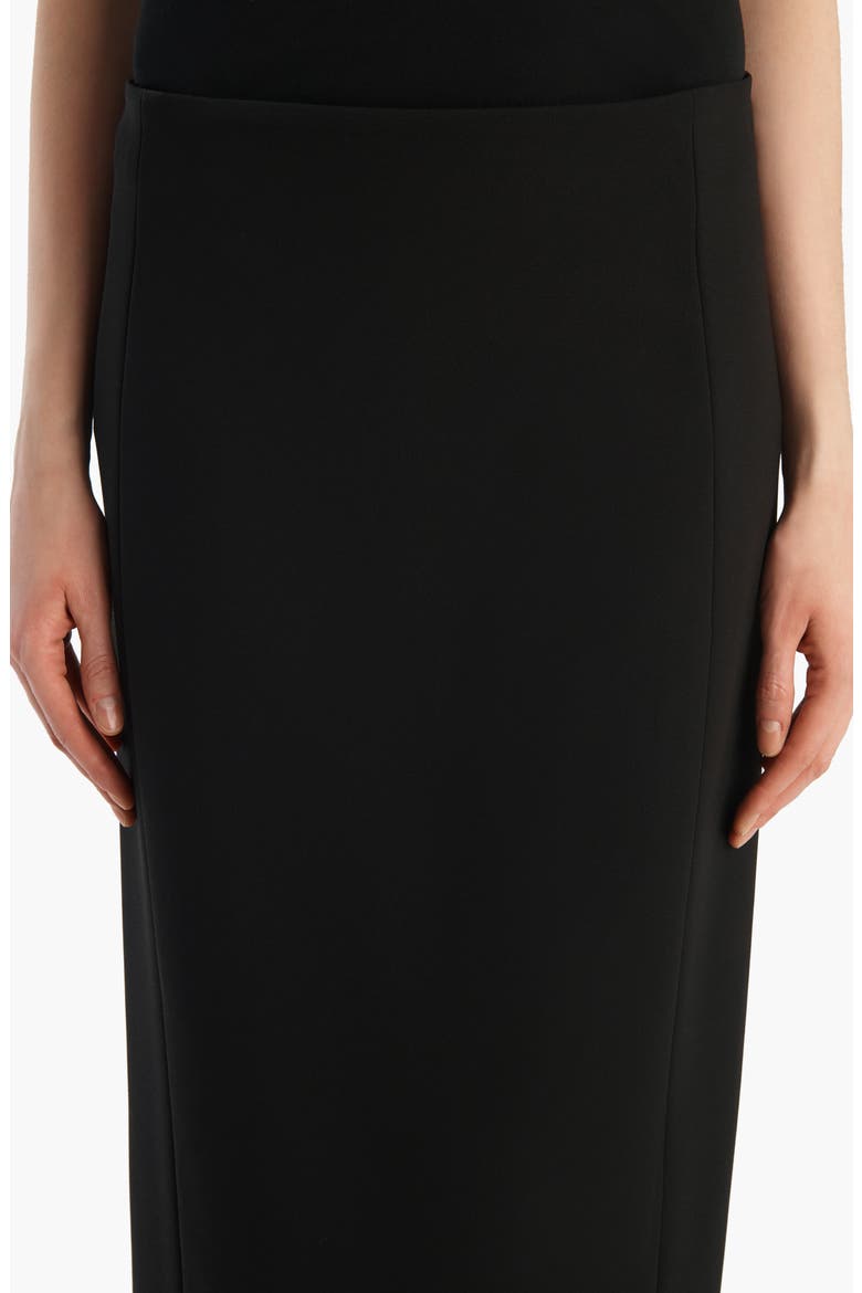 Lyle Crepe Skirt, Alternate, color, BLACK