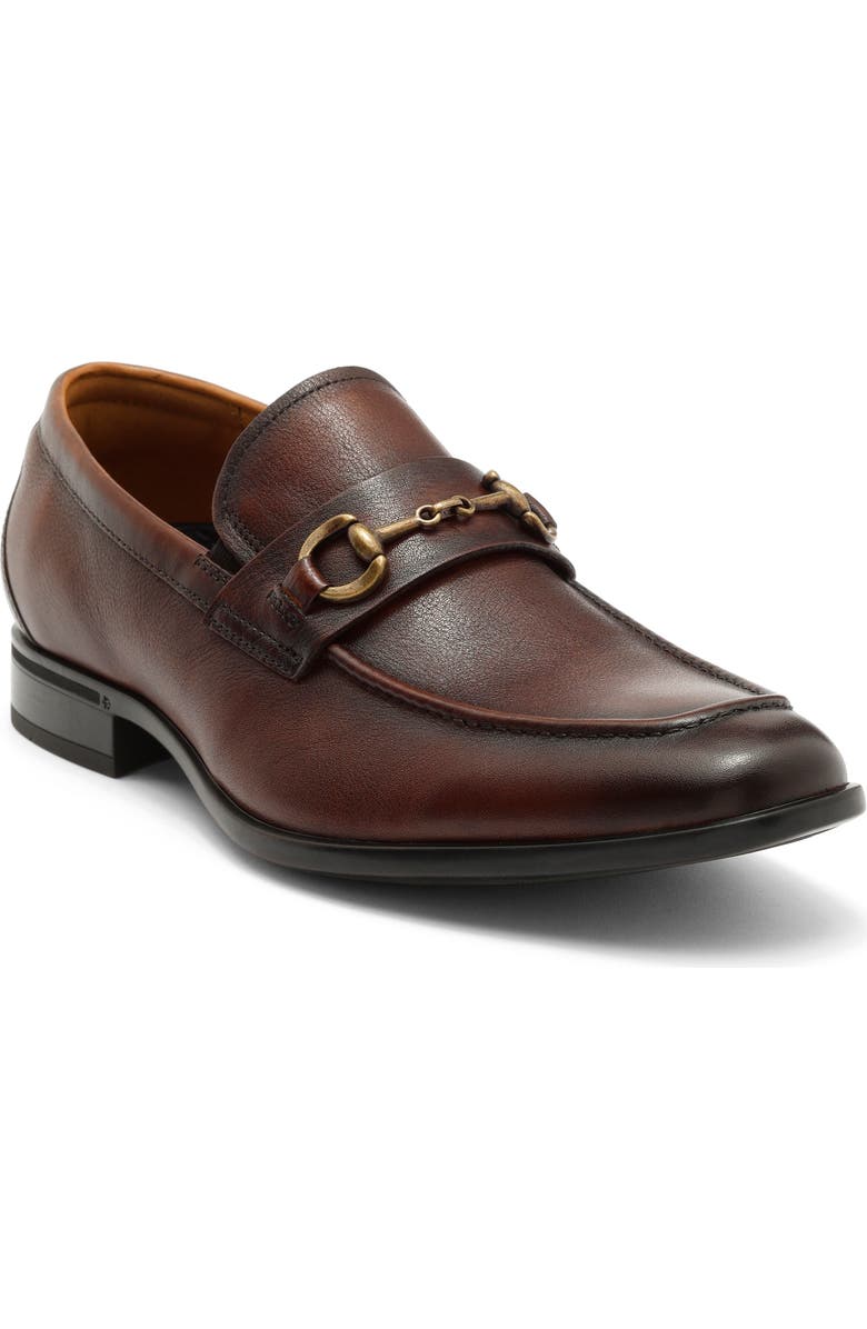 Florsheim Pregamo Moc Toe Bit Loafer, Main, color, Brown