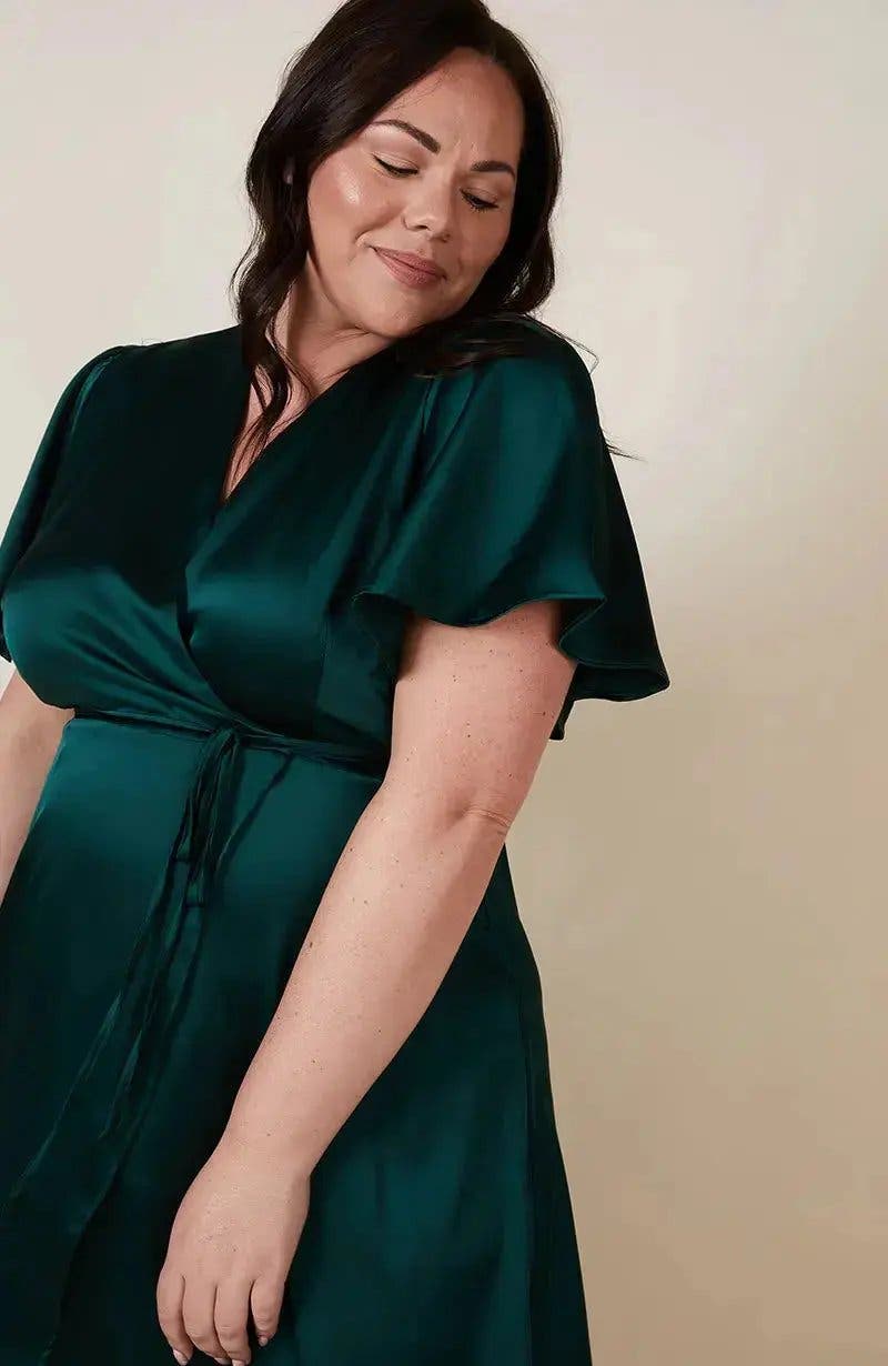 Florence Waterfall Hem Dress - image 2