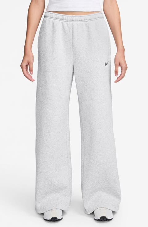 Studio Fleece Wide Leg Sweatpants