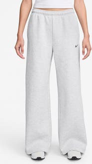 Nike Studio Fleece Wide Leg Sweatpants