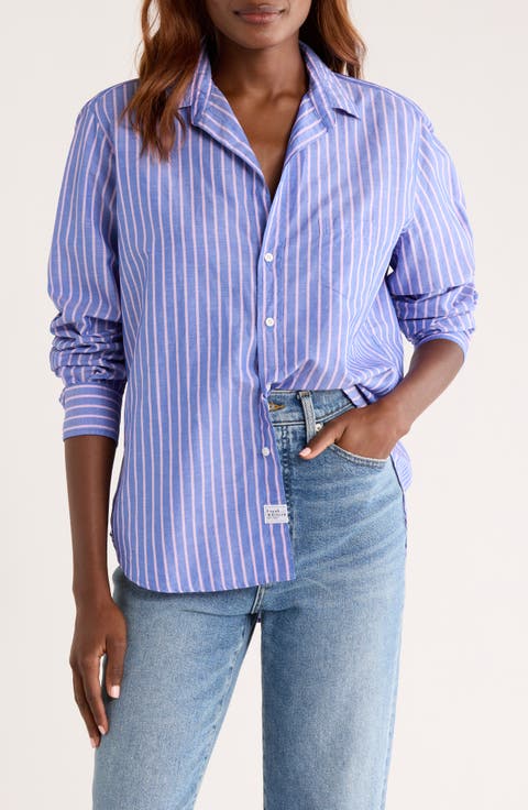 Frank&amp;Eileen - 【Frank&amp;Eileen】新品タグ付き Barry トップス 長袖シャツ XS Frank & Eileen Women's XS Barry Button Up Shirt Sea Foam