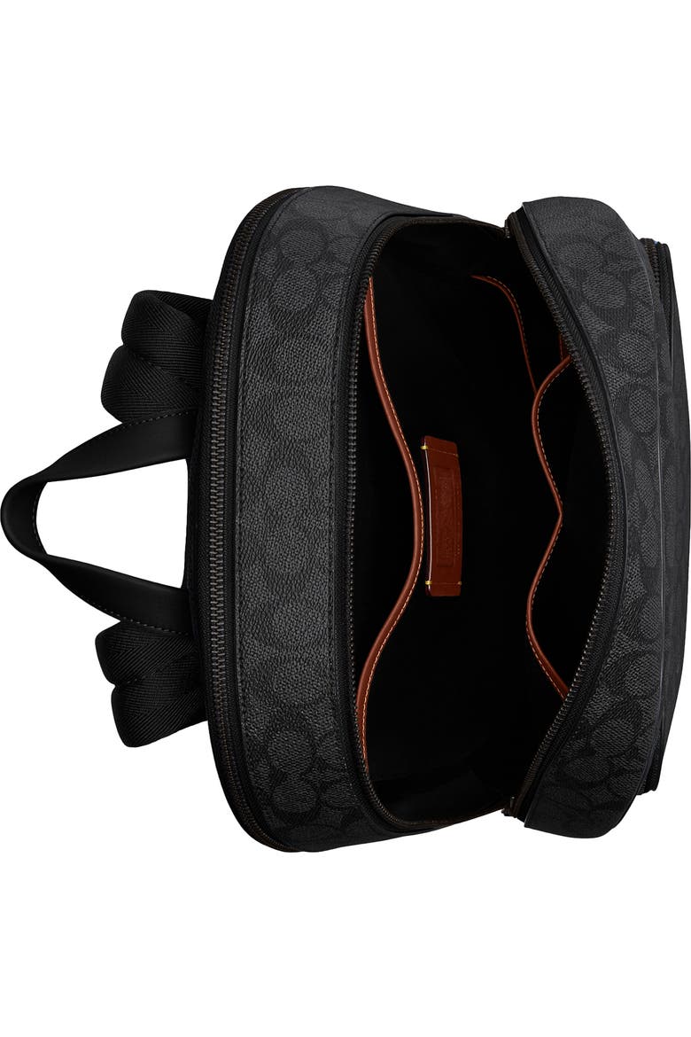 douglas black canvas backpack with faux leather trim Waxed - 80L to 30L Size Options Unlined for a raw Black Canvas Backpack with Side