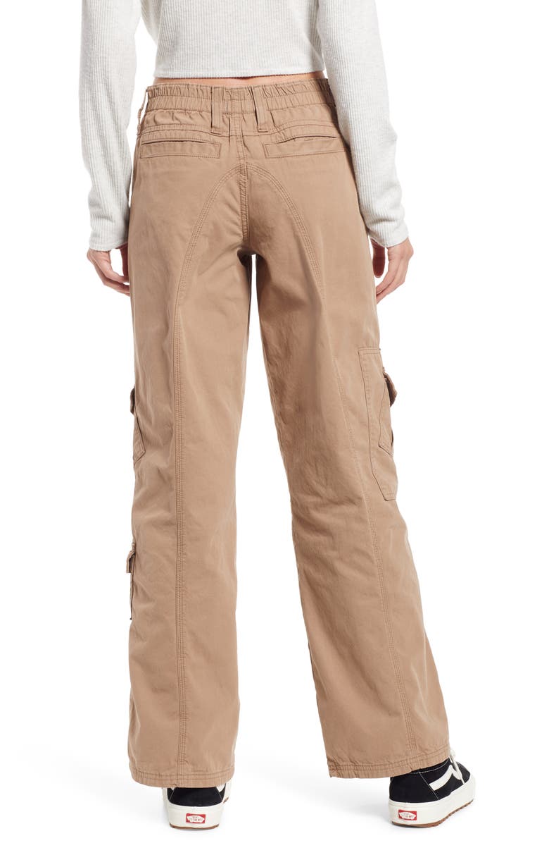 BDG Urban Outfitters Low Rise Cotton Cargo Pants, Alternate, color, 