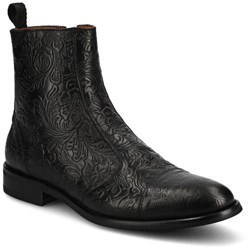 Taft The Lewis Boot In Noir Viejo