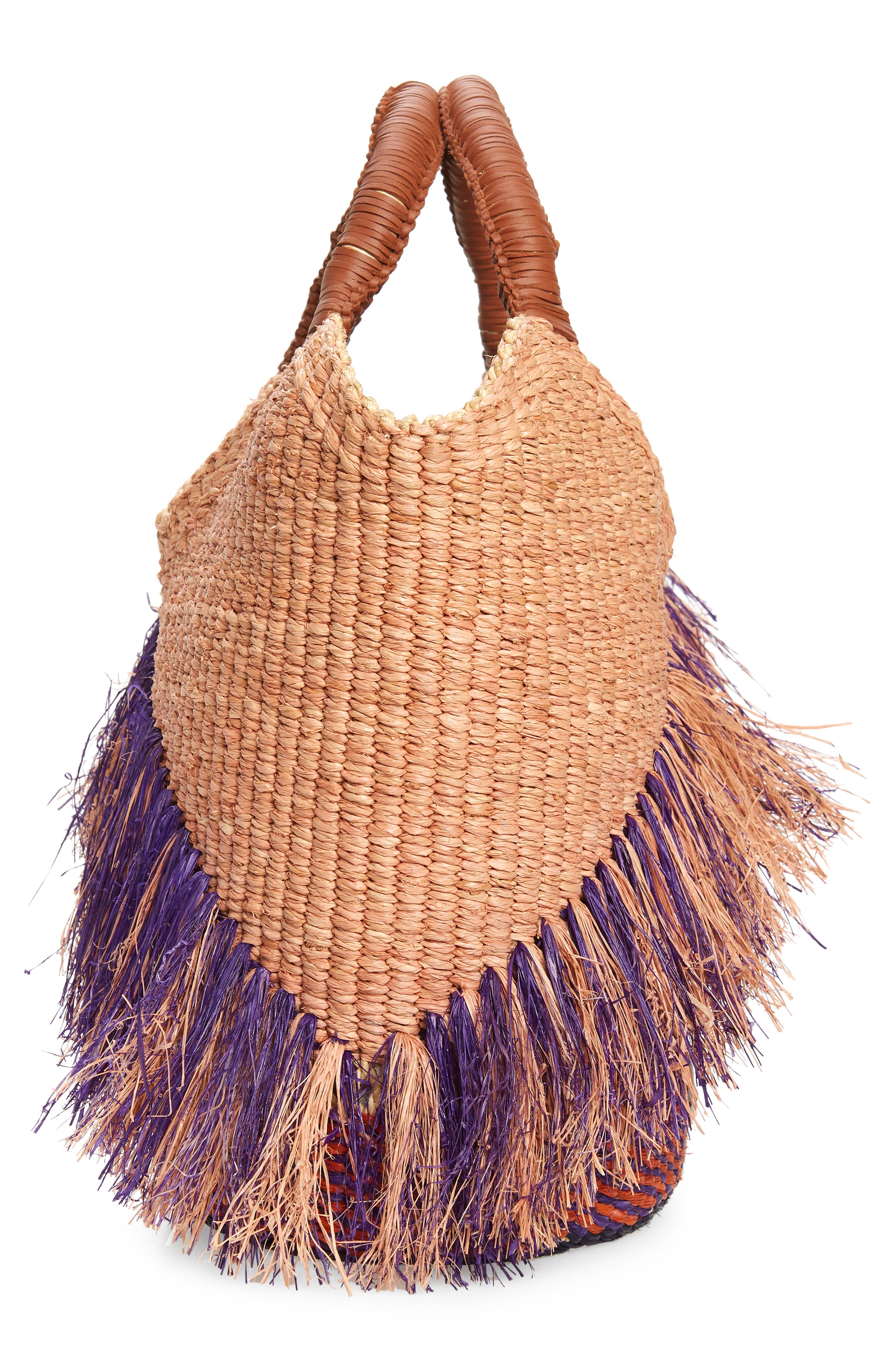 A A K S Oroo Woven Raffia Tote, Alternate, color, 