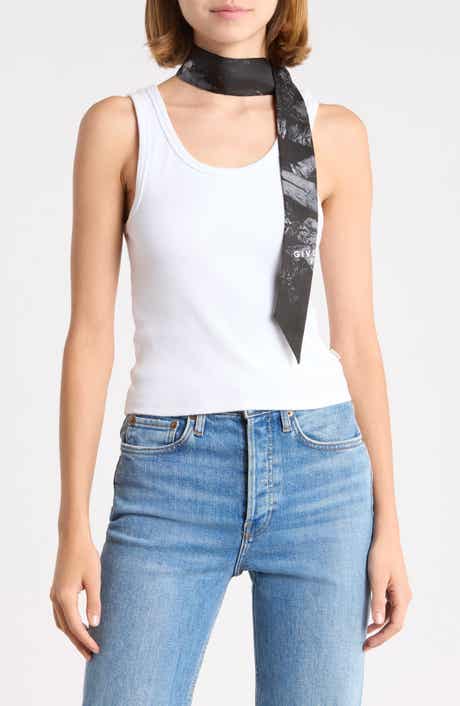 Paris 52 Silk Twill Skinny Scarf