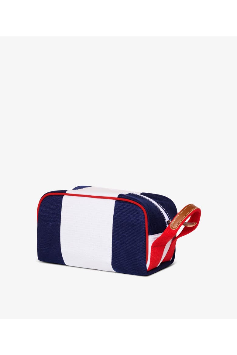 Standford Beauty Case, Alternate, color, White/Blue