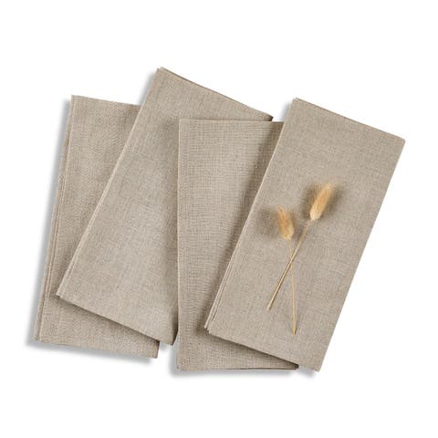 Linen Dinner Napkins - Fete, 20" x 20" Inch