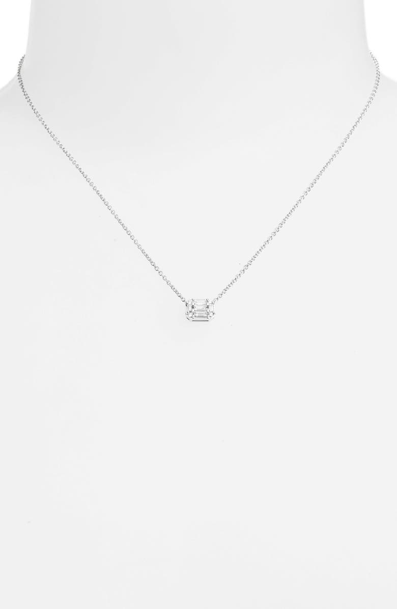 Kwiat Sunburst Diamond Pendant Necklace, Alternate, color, 