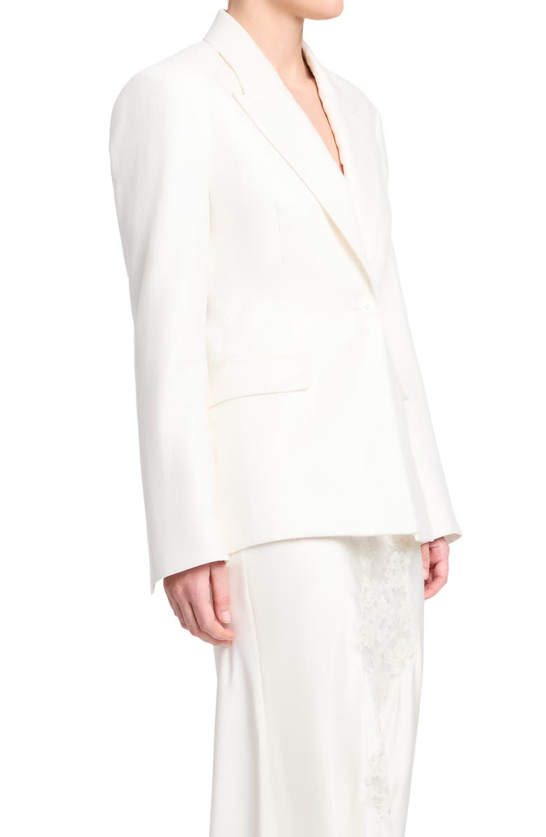 TWP Jasper Linen Blazer, Alternate, color, Ivory