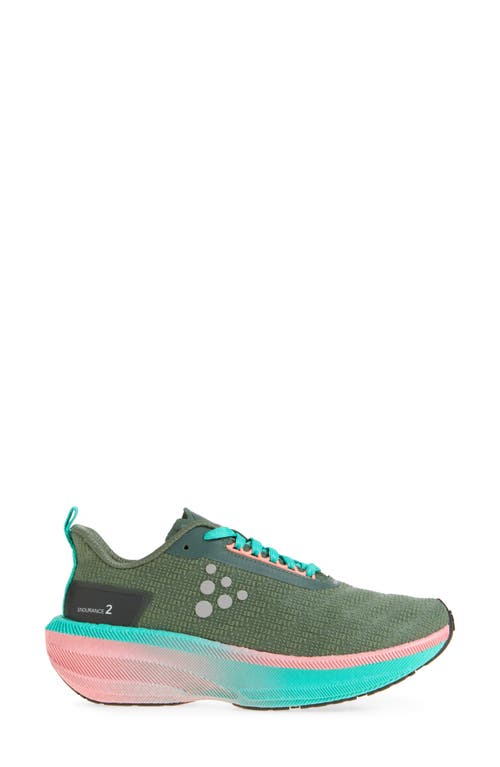 Craft Endurance 2 Running Shoe In Leaf/eon