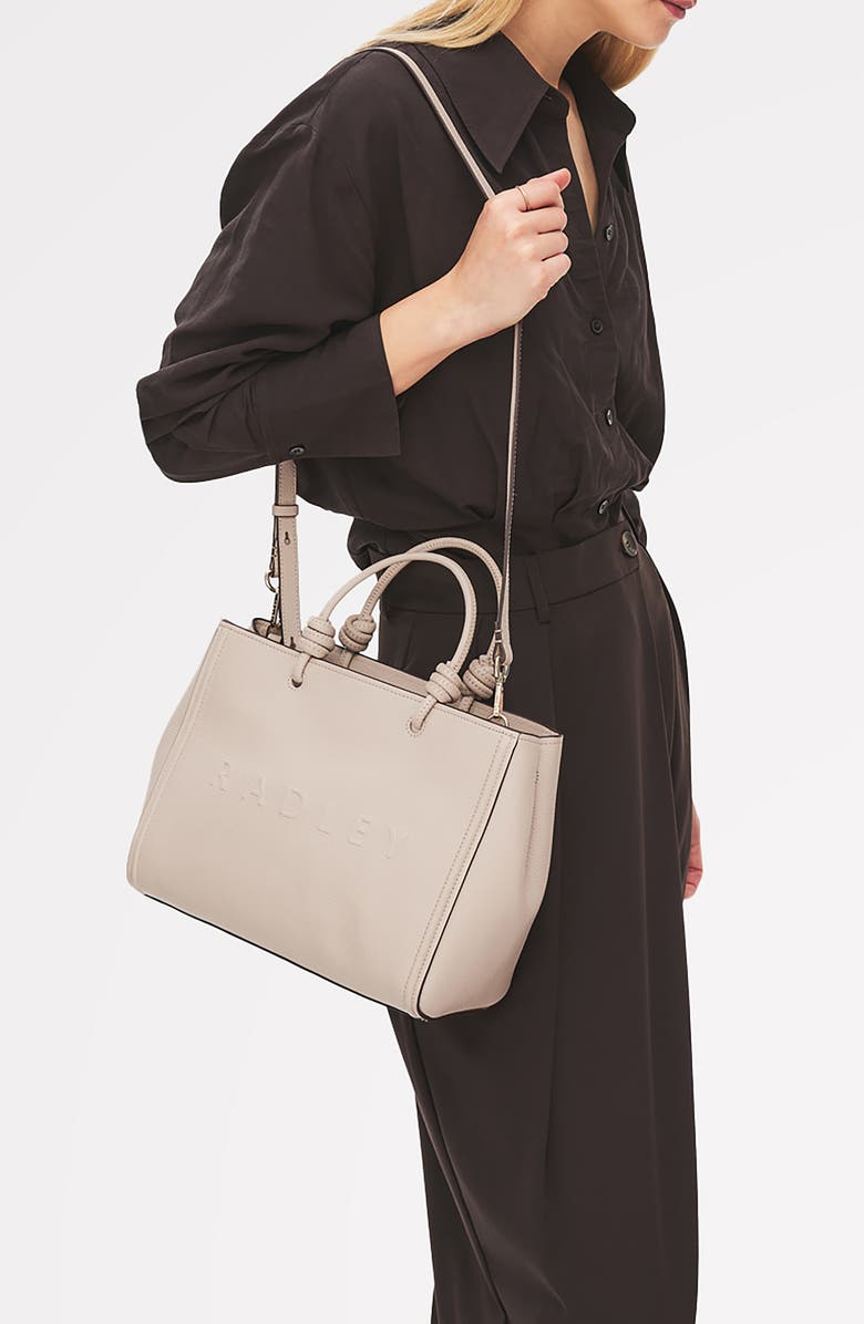 Radley Ridgeway Gardens Medium Ziptop Satchel Bag, Alternate, color, Porcini