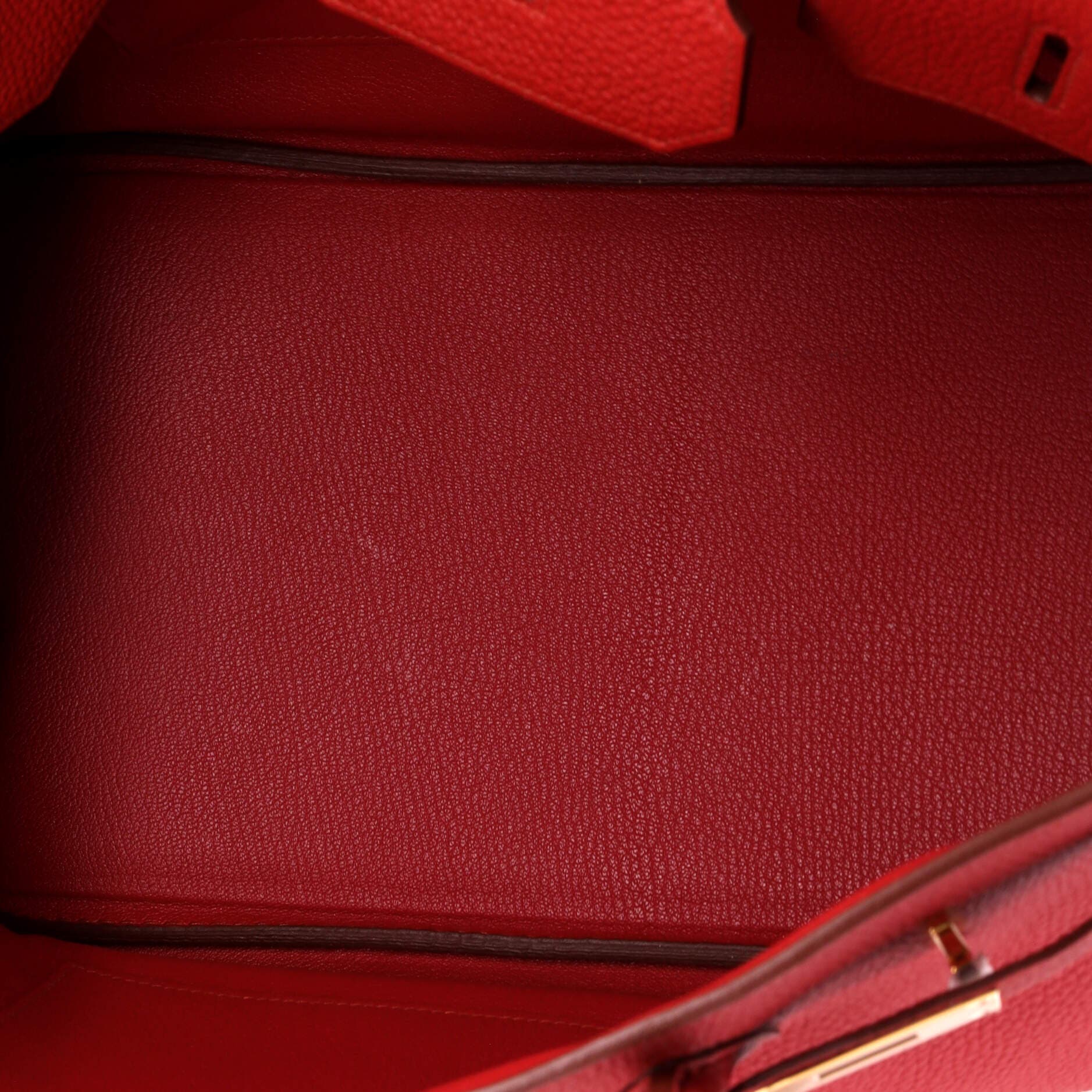 Birkin Handbag Red Togo with Gold Hardware 35, Alternate, color, Red