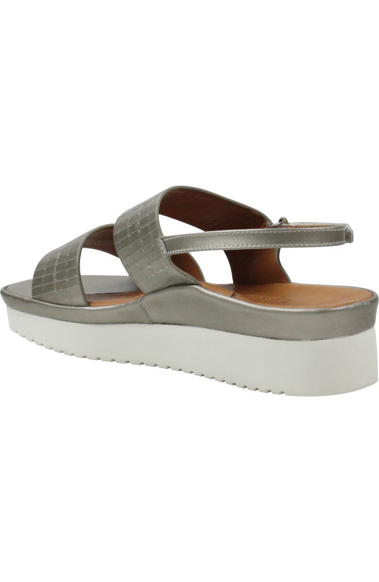 L'Amour des Pieds Abruzzo Slingback Platform Wedge Sandal, Alternate, color,