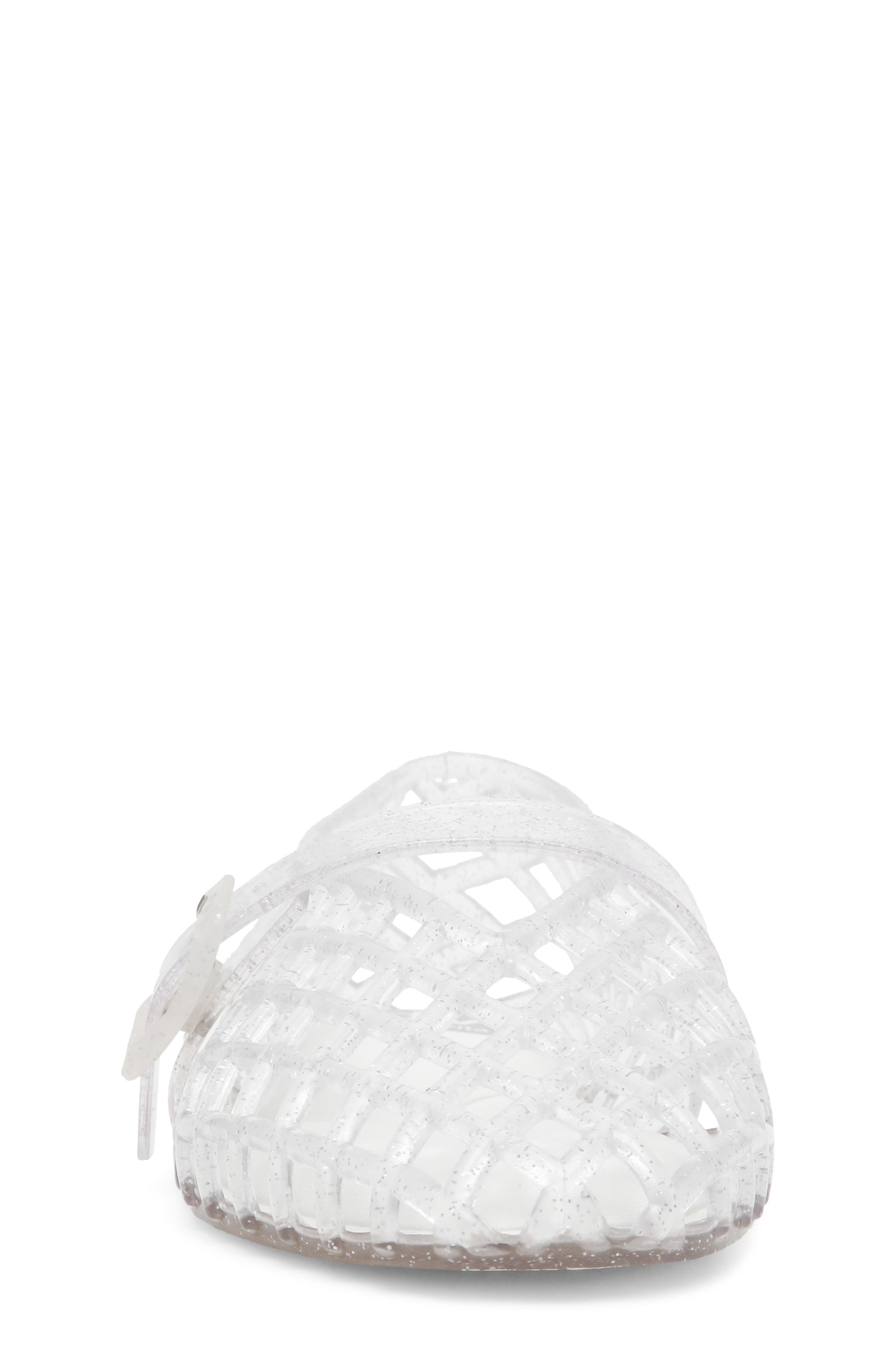 DV by Dolce Vita Kids' Holley Jelly Mary Jane Flat, Alternate, color, Clear
