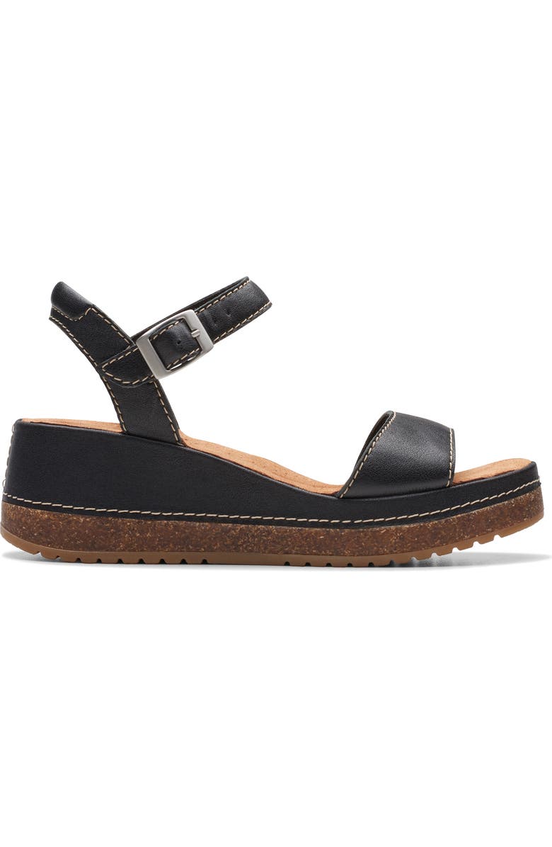 Clarks<sup>®</sup> Kassanda Lily Wedge Sandal, Alternate, color,