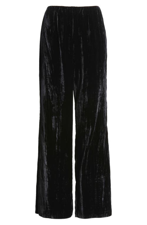 Rails Brissa Velvet Flare Pants In Black Velvet