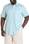 Nautica Big & Tall Starfish Printed Sport Shirt