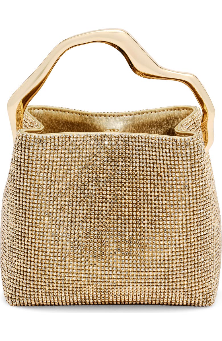 Cult Gaia Mini Solene Top Handle Bag, Main, color, Sand Dollar