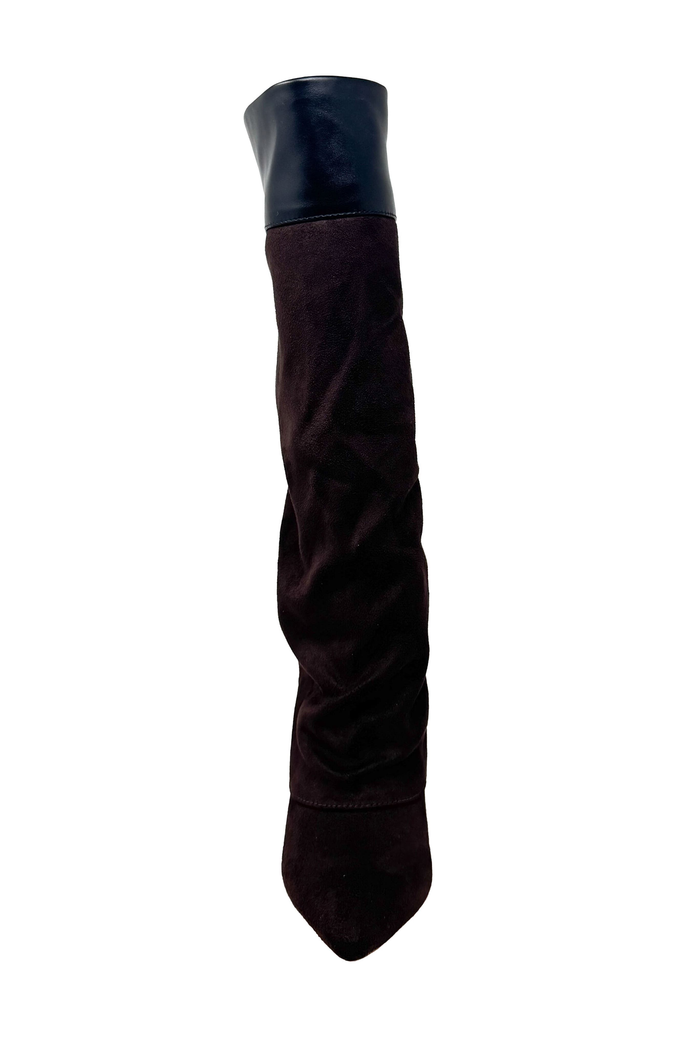 CHASE AND CHLOE Slouch Boot, Alternate, color, Brown